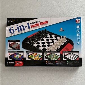 6‎ in 1 Family Game Set